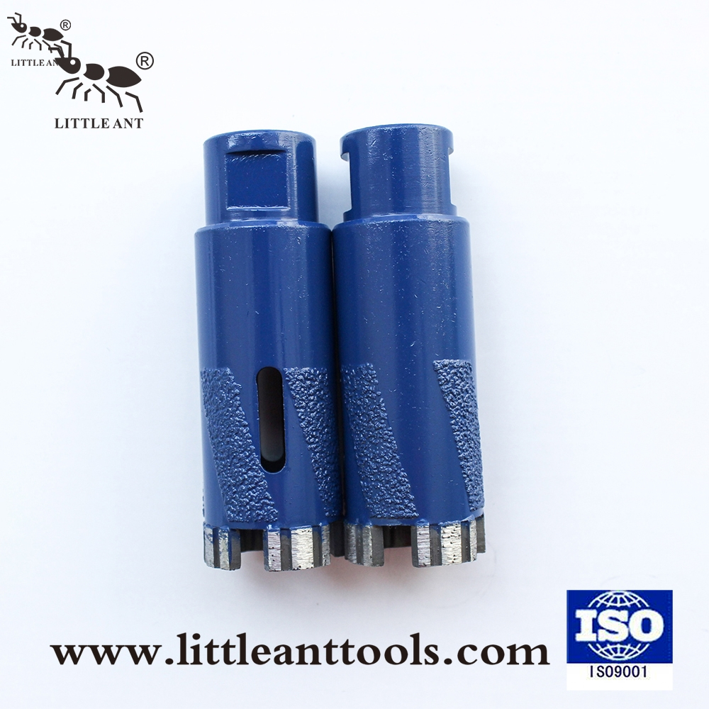 Little Ant Ant Diamond Core Bit Set Set для гранитной каменной стены кирпич синий цвет