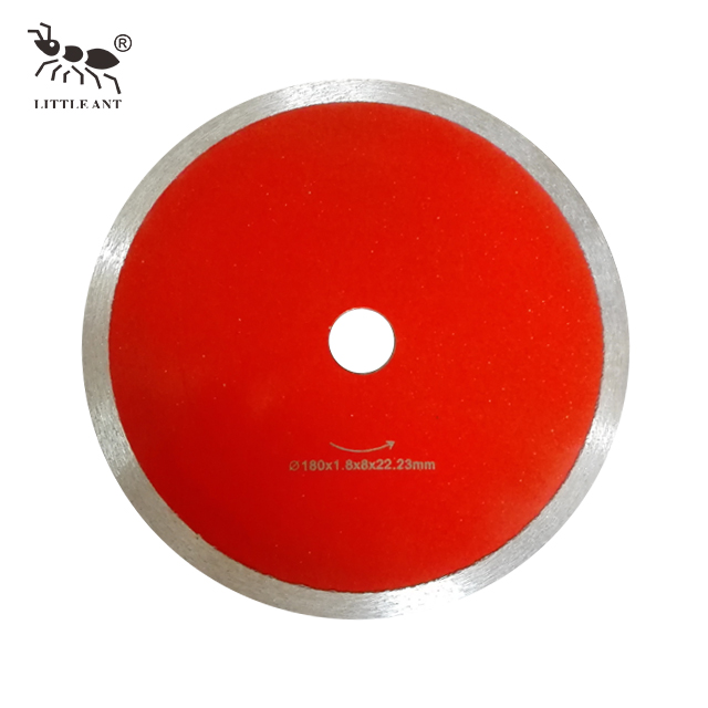 Алмазный диск непрерывной пилы для мрамора керамики фарфора круглой формы ромба