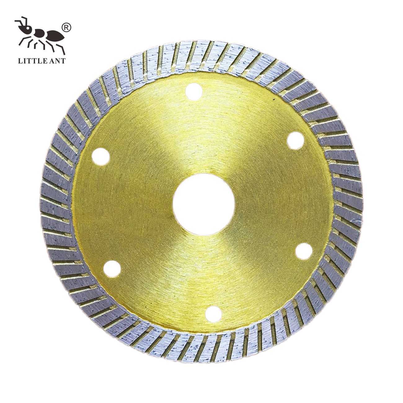 Алмазное турбо -лезвие для керамической микролитной плитки, фон -режущий лезвие 105 мм