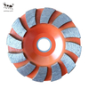 Бестселлер на металлической связке, окрашенный алмазный шлифовальный круг по бетону для шлифования бетона и камня.