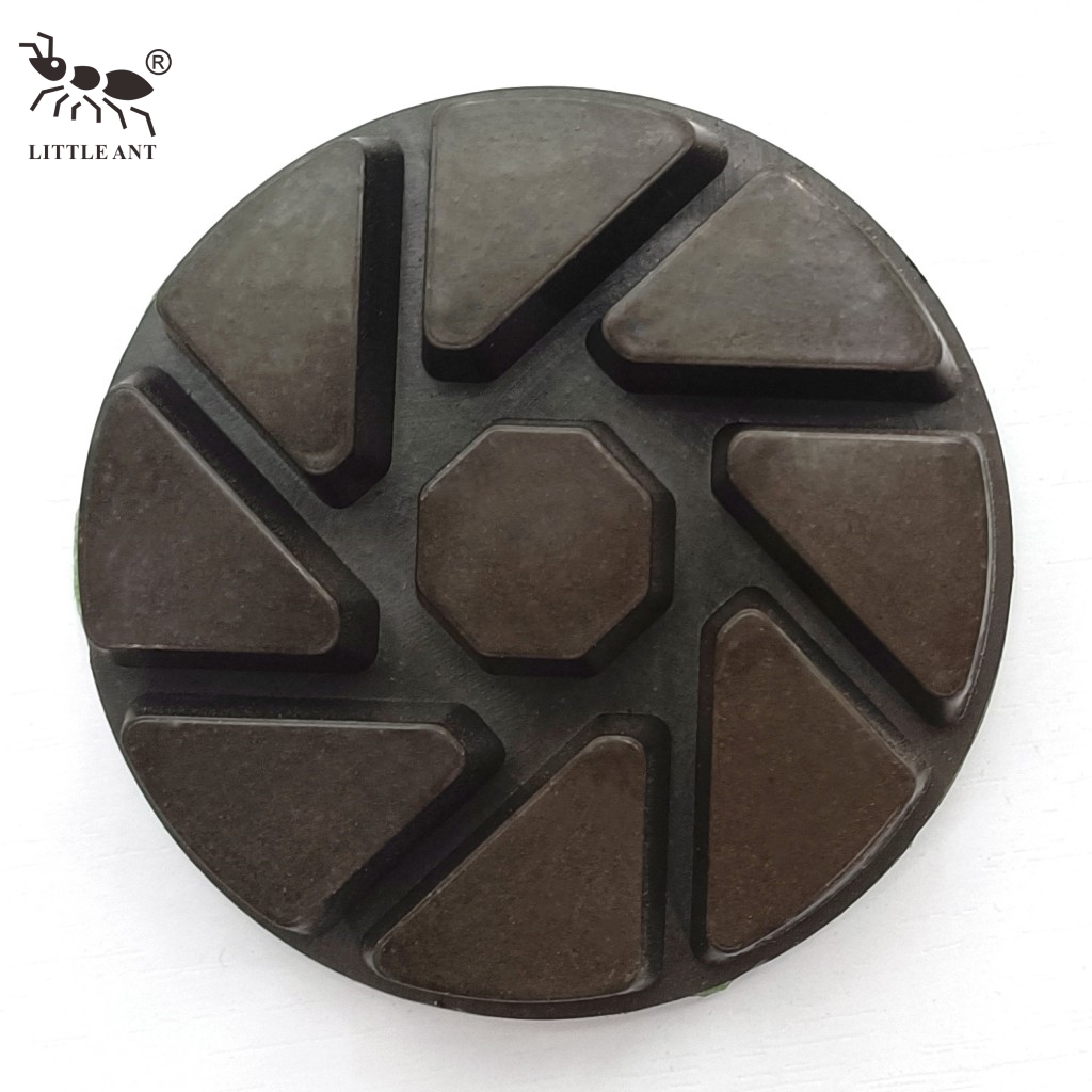 LITTLE ANT NEW 3-дюймовые алмазные подушечки для полировки бетонного пола Tornado для карборундового наждачного грунта