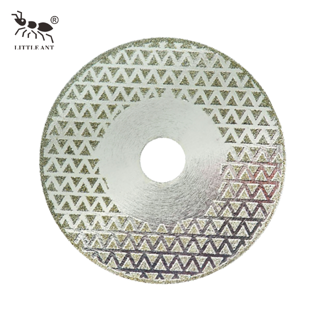 Гальванизированный режущий диск Керамический гранит Защита от мрамора Ручная резка