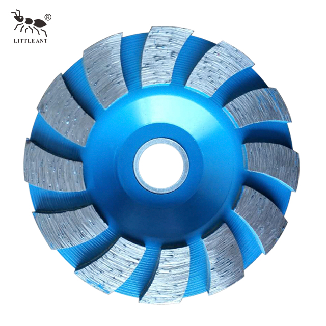 Бестселлер на металлической связке, окрашенный алмазный шлифовальный круг по бетону для шлифования бетона и камня.