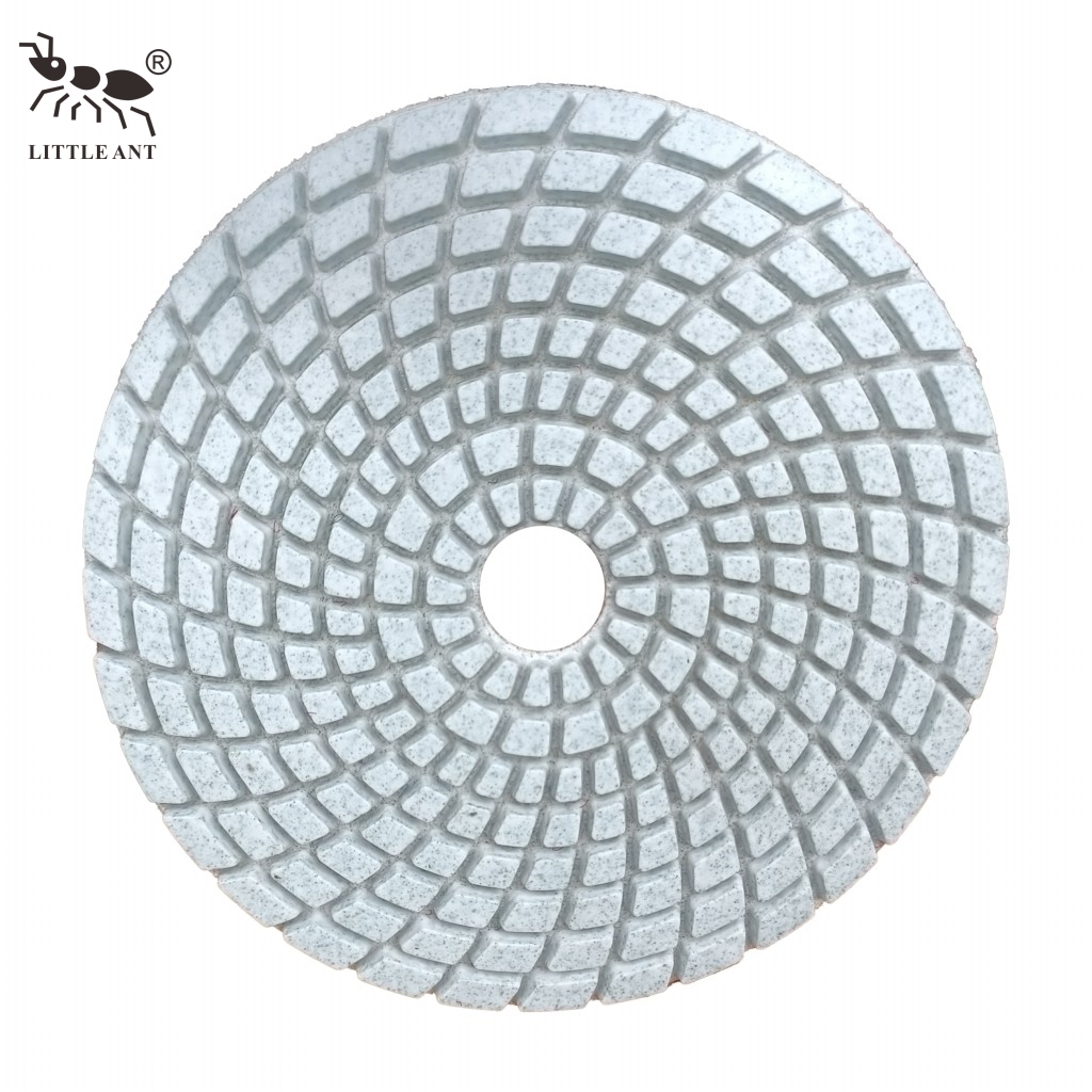 Little Ant Hot Best Spirl Wet Posiling Pad 4 -дюйма на 100 мм меньше пыли для бетонного камня