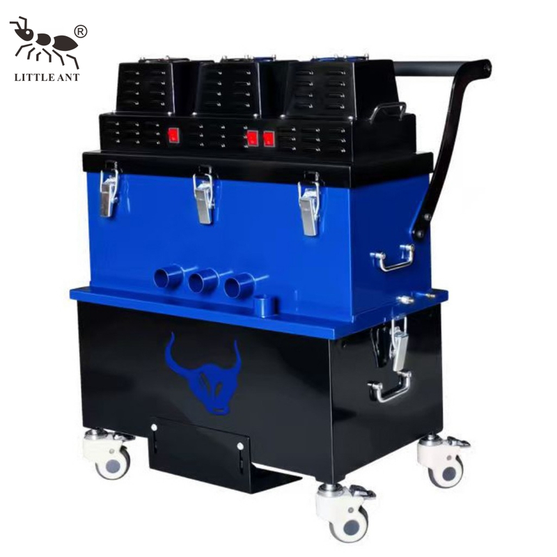 LITTLE ANT Промышленный пылесос с тремя головками XGN-330