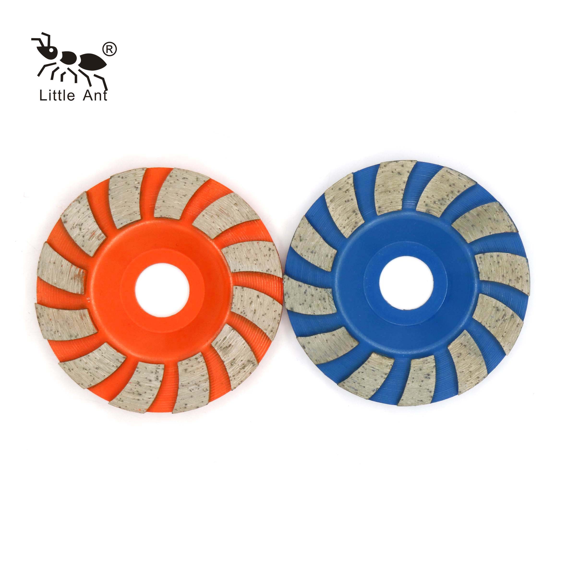 Бестселлер на металлической связке, окрашенный алмазный шлифовальный круг по бетону для шлифования бетона и камня.