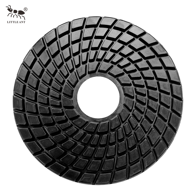 LITTLE ANT 300 мм 12-дюймовый полимерный коврик для полировки пола, влажный для гранита, мрамора, терраццо, кварца, бетона