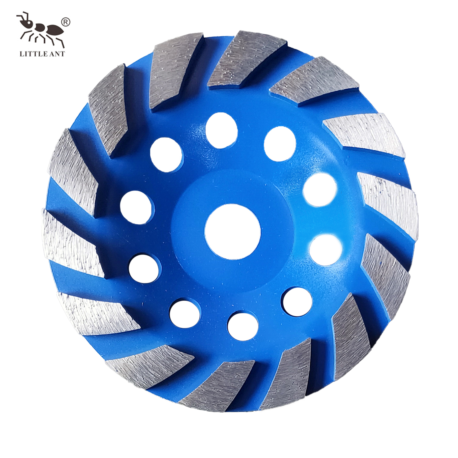 Круглое алмазное чашечное колесо LITTLE ANT 3 дюйма, 4 дюйма, 5 дюймов, 6 дюймов, 7 дюймов, абразивные инструменты для бетона