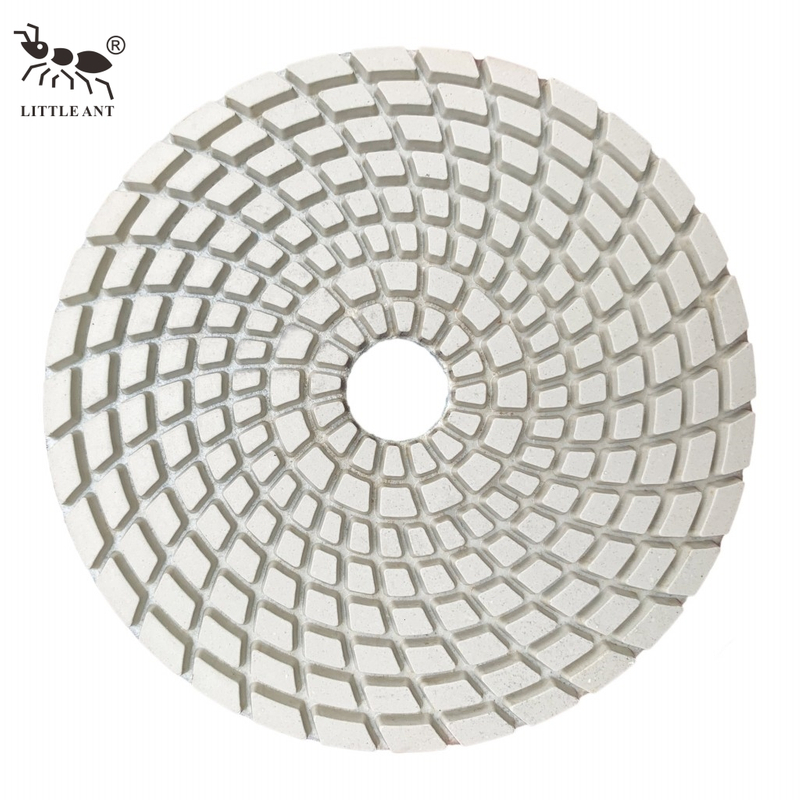 Little Ant Hot Best Spirl Wet Posiling Pad 4 -дюйма на 100 мм меньше пыли для бетонного камня