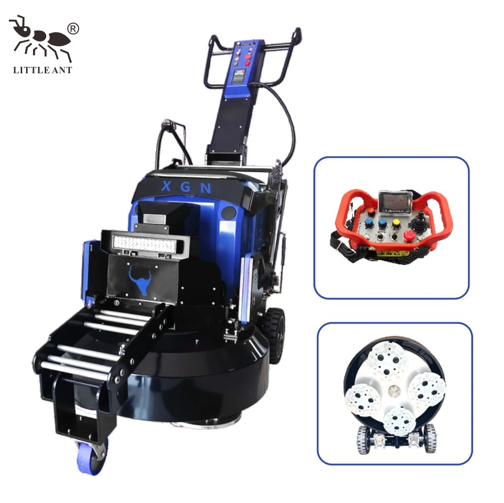 LITTLE ANT Интеллектуальный большой шлифовальный станок с двойным приводом и дистанционным управлением XGN-966pro, устойчивый к сбоям в питании 
