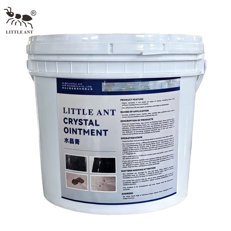 Полировальная паста LITTLE ANT Stone Crystal для глянцевой отделки мрамора, гранита, терраццо